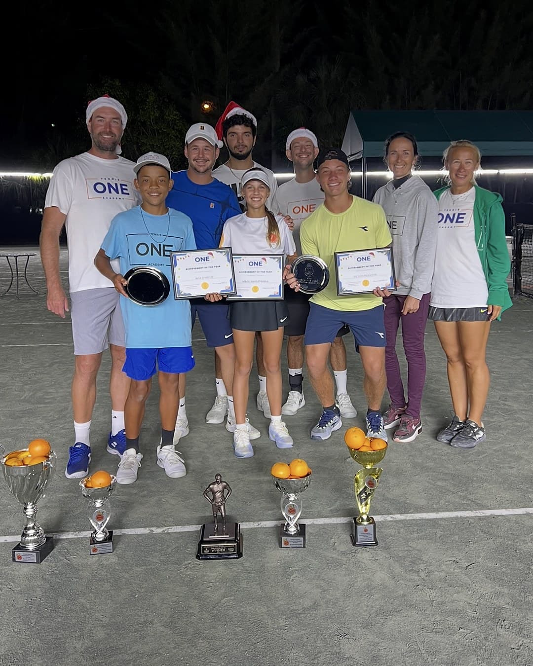 SMITH, DAVLETSHINA & PIGNATON, ONE Tennis Academy juniors dominating Eddie Herr & Orange Bowl 2024