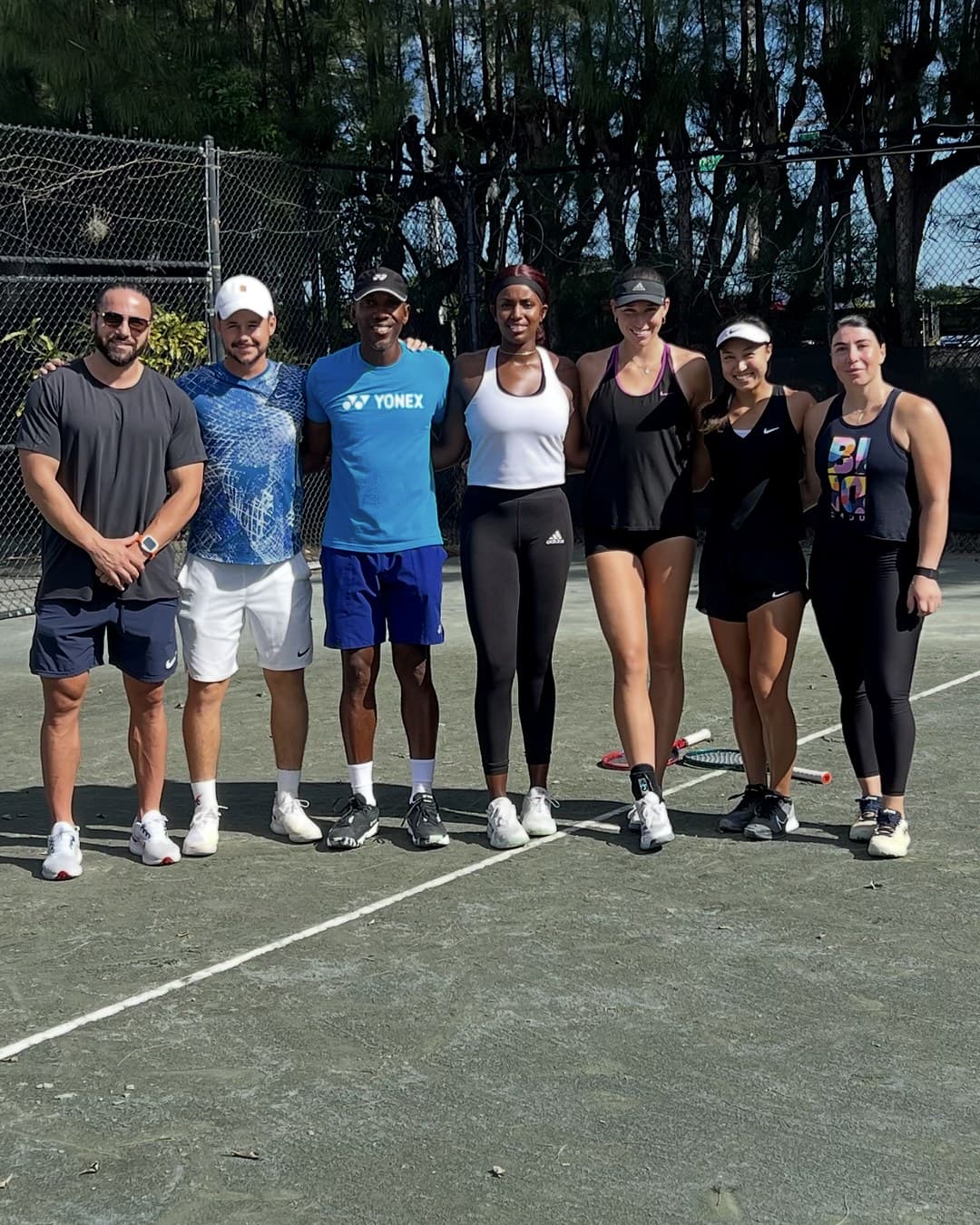 Pre-season with Samantha ALICEA, ONE Tennis Academy, 2024